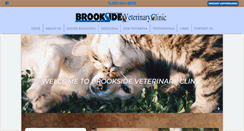 Desktop Screenshot of brooksidevetclinic.net